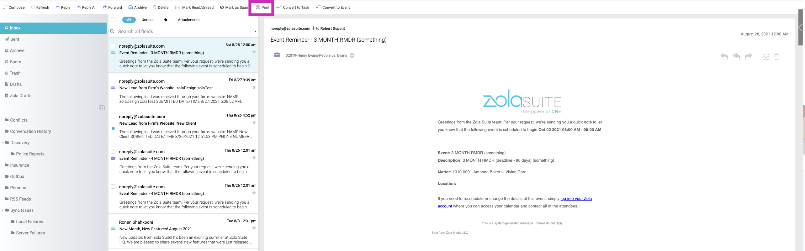 how-do-i-print-an-email-in-zola-suite